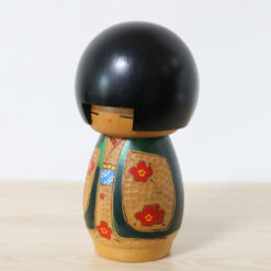 Aramaki Kyoho Vintage Kokeshi Doll Left