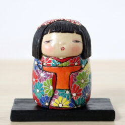 Ichiko Yahagi Creative Kokeshi Doll Kikka Front