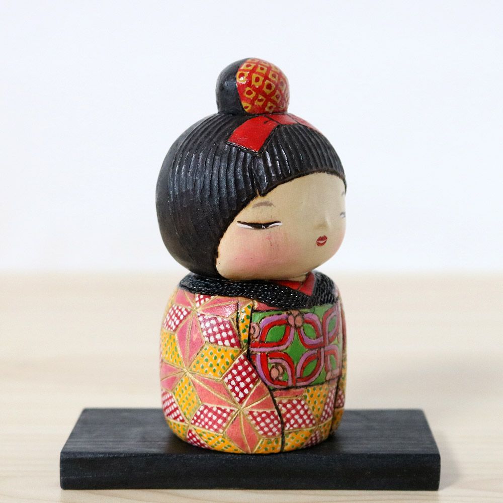 Ichiko Yahagi Creative Kokeshi Doll Koume Right
