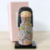 Ichiko Yahagi Origami Cranes Kokeshi Doll