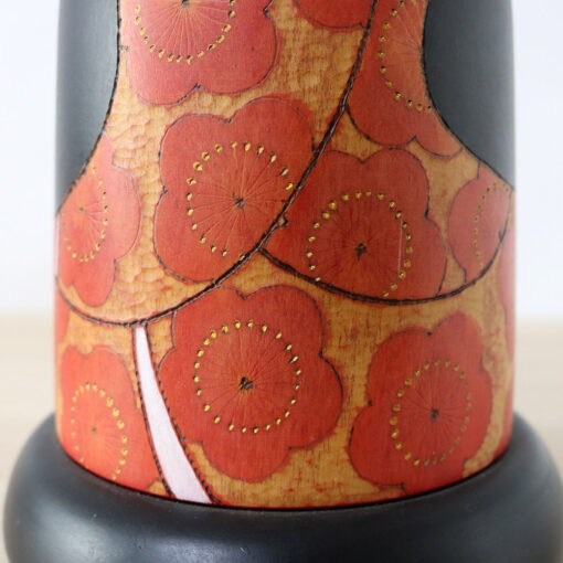 Oki Yasunobu Vintage Kokeshi Early Spring Kimono