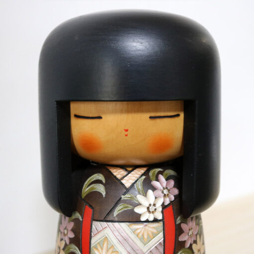 Vintage Kokeshi Doll By Kaoru Nozawa Face