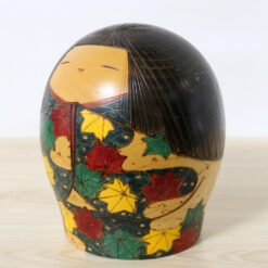 Vintage Kokeshi Doll By Sekiguchi Toa Ai Left