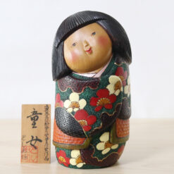Vintage Kokeshi Doll By Sekiguchi Toshio Doujo