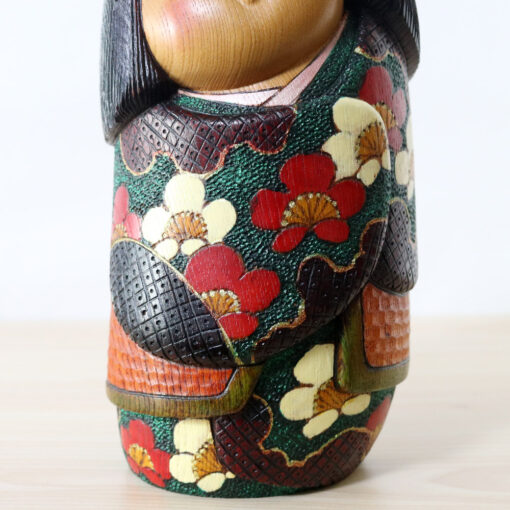 Vintage Kokeshi Doll By Sekiguchi Toshio Doujo Kimono