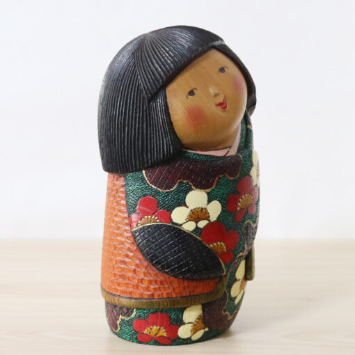 Vintage Kokeshi Doll By Sekiguchi Toshio Doujo Right