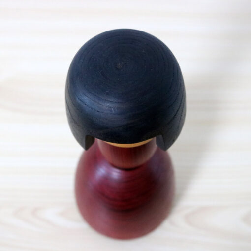 Yamanaka Sanpei Vintage Red Kokeshi Doll Hair