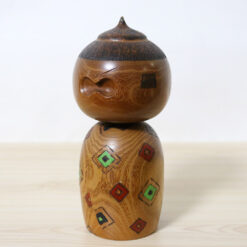 Yuji Kawase Unusual Vintage Kokeshi Doll Left
