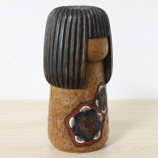 Aida Seiho Vintage Kokeshi Doll Hazy Moon Right