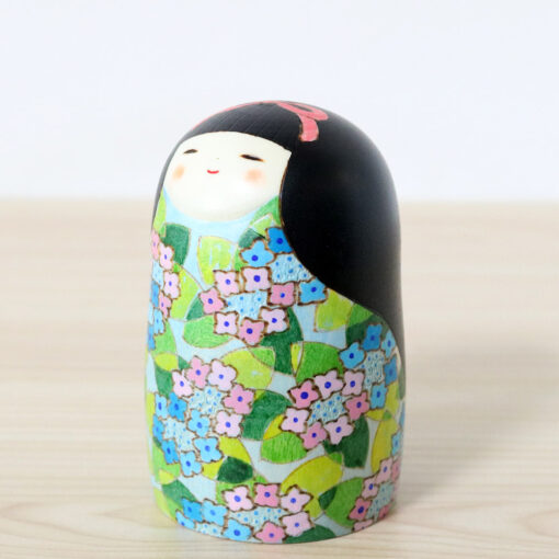 Fumio Tomidokoro Creative Kokeshi Doll Ayaka Left