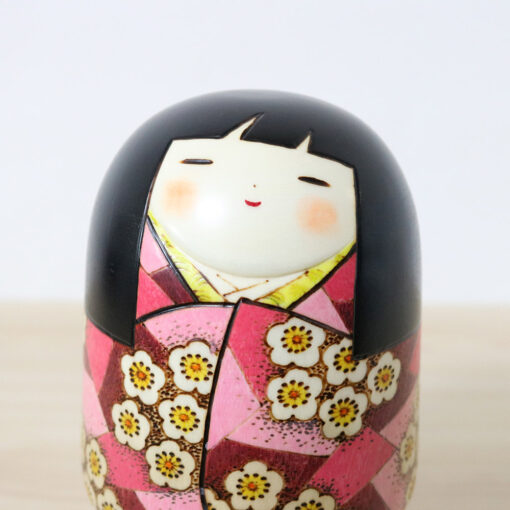 Fumio Tomidokoro Creative Kokeshi Doll Harubiyori Face