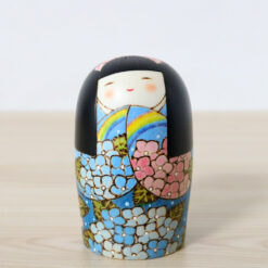 Fumio Tomidokoro Creative Kokeshi Doll Rainbow Bridge Front