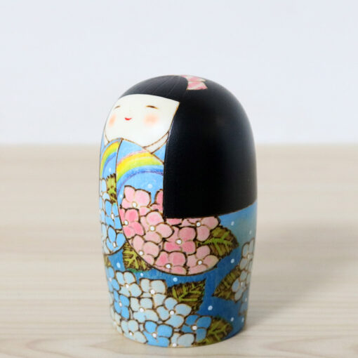 Fumio Tomidokoro Creative Kokeshi Doll Rainbow Bridge Left