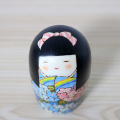 Fumio Tomidokoro Creative Kokeshi Doll Rainbow Bridge Top