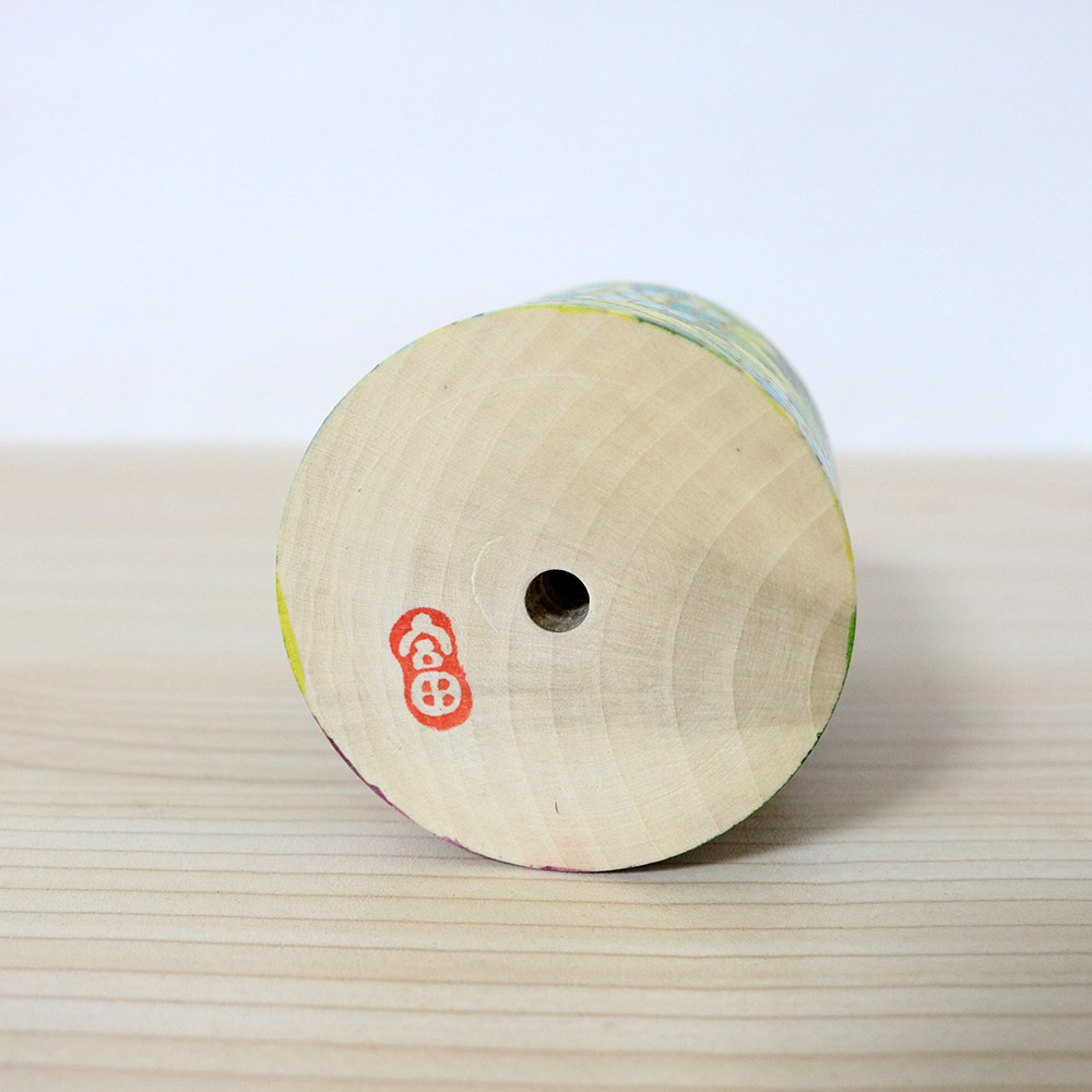 Fumio Tomidokoro Creative Kokeshi Doll Summer Dew Signature