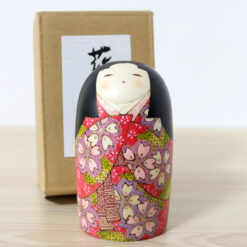Fumio Tomidokoro Kokeshi Doll Hana Akari