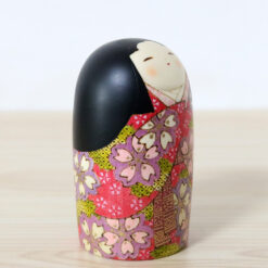Fumio Tomidokoro Kokeshi Doll Hana Akari Right