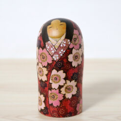 Fumio Tomidokoro Kokeshi Doll Hanagoyomi Front