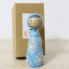 Fumio Tomidokoro Kokeshi Doll Winter Flower