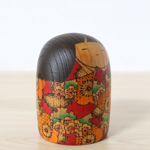 Fumio Tomidokoro Kokeshi Doll Yumeji Right