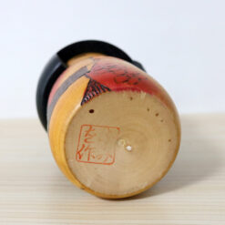 Fumio Tomidokoro Vintage Kokeshi Doll Signature