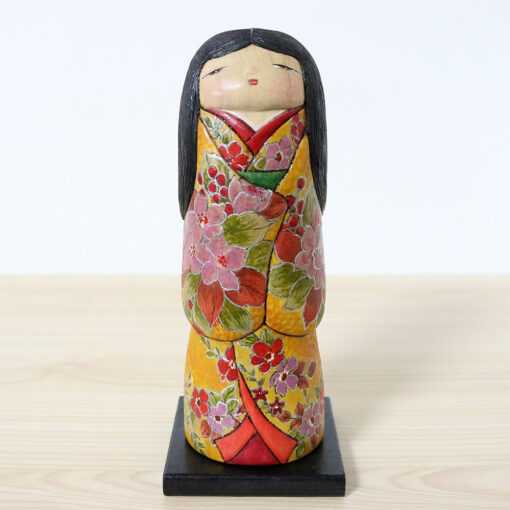 Ichiko Yahagi Creative Kokeshi Doll Hana Front