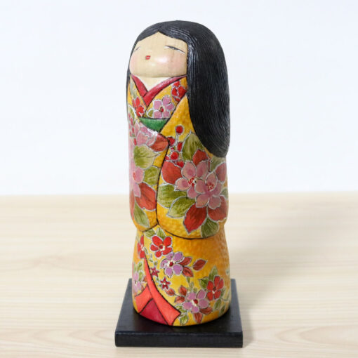 Ichiko Yahagi Creative Kokeshi Doll Hana Left