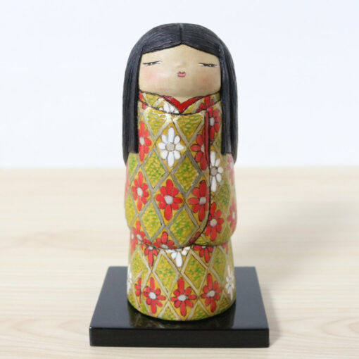 Ichiko Yahagi Creative Kokeshi Doll Himeno Front