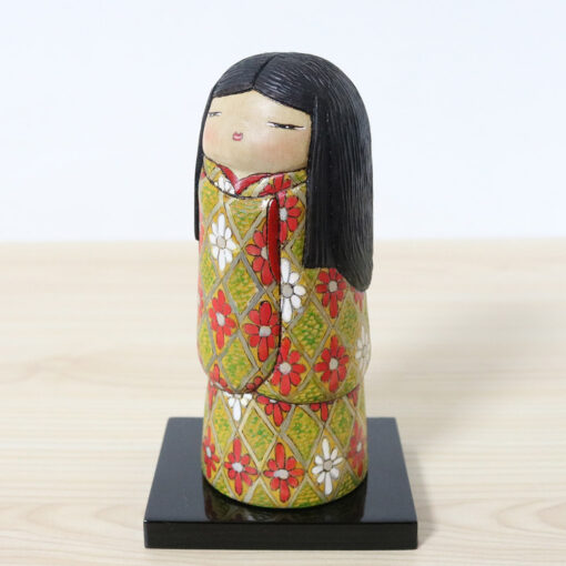 Ichiko Yahagi Creative Kokeshi Doll Himeno Left