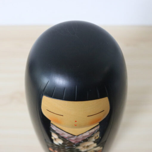 Kaoru Nozawa Vintage Kokeshi Doll Mountainside Hair