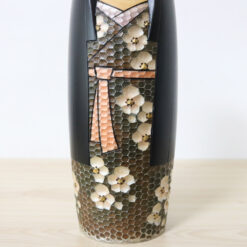 Kaoru Nozawa Vintage Kokeshi Doll Mountainside Kimono