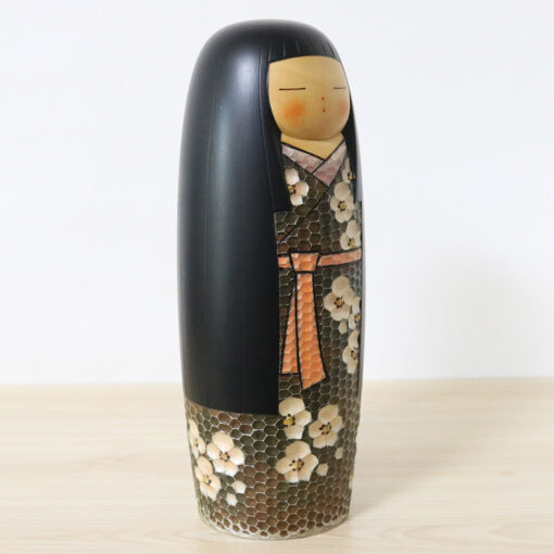 Kaoru Nozawa Vintage Kokeshi Doll Mountainside Right