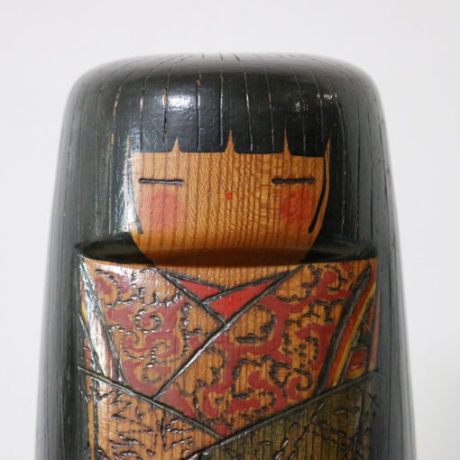 Kobayashi Inosuke Vintage Kokeshi Doll Miyabi Face