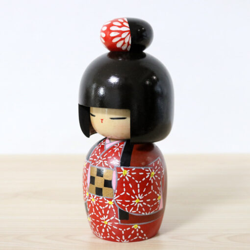 Kojo Tanaka Kokeshi Doll Kanoko Girl Left