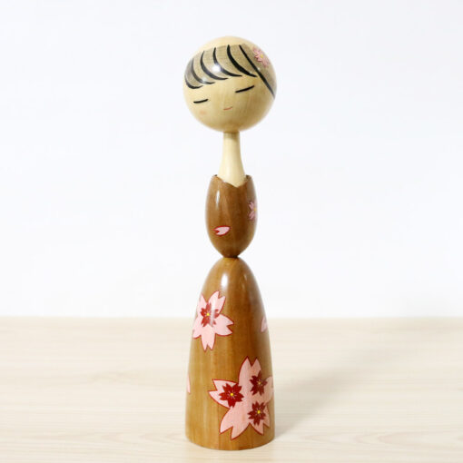 Kokeshi Doll By Isao Sasaki Kao Front