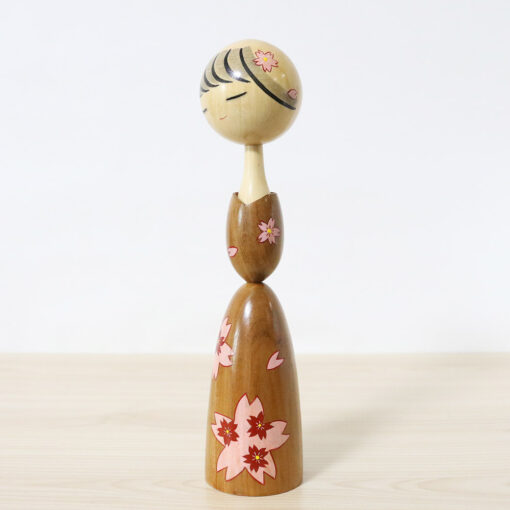 Kokeshi Doll By Isao Sasaki Kao Left