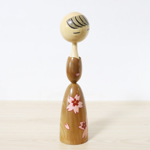 Kokeshi Doll By Isao Sasaki Kao Right