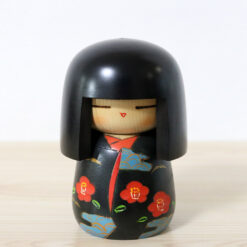 Kokeshi Doll By Koho Camellia Girl Front