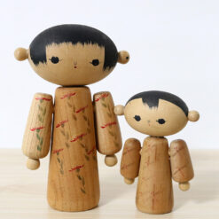 Kokeshi Doll Set By Hideo Ishihara