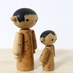 Kokeshi Doll Set By Hideo Ishihara Right