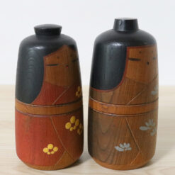 Kokeshi Doll Set By Yamanaka Sanpei Right