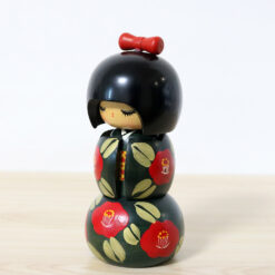 Miyashita Hajime Vintage Kokeshi Doll Hananoyosoi Left