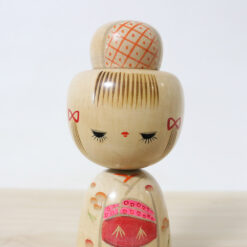 Miyashita Hajime Vintage Kokeshi Doll Oboco Face