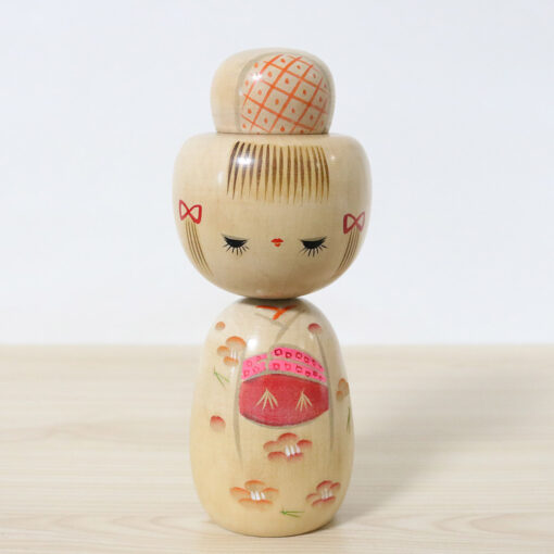 Miyashita Hajime Vintage Kokeshi Doll Oboco Front