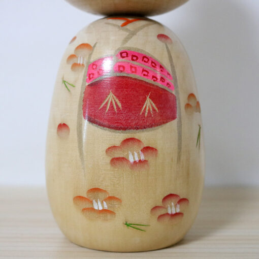 Miyashita Hajime Vintage Kokeshi Doll Oboco Kimono