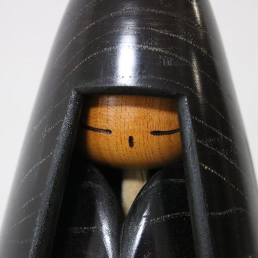 Shido Shozan Kokeshi Doll Yukiguni No Warabe Dark Face