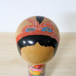 Takahashi Hashime Vintage Kokeshi Doll Kaga No Yosoi Hair