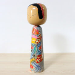 Takahashi Hashime Vintage Kokeshi Doll Kaga No Yosoi Left