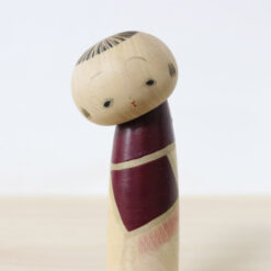 Vintage Kokeshi Doll By Sekiguchi Sansaku Warashiko Face