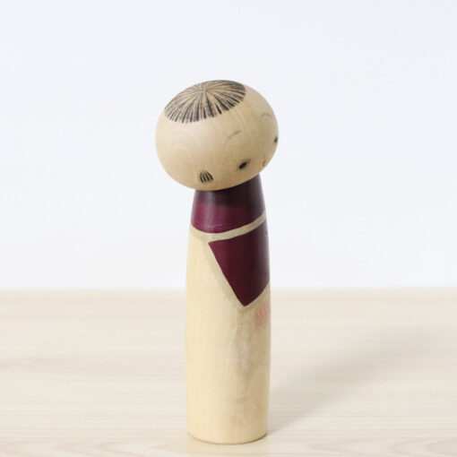 Vintage Kokeshi Doll By Sekiguchi Sansaku Warashiko Right